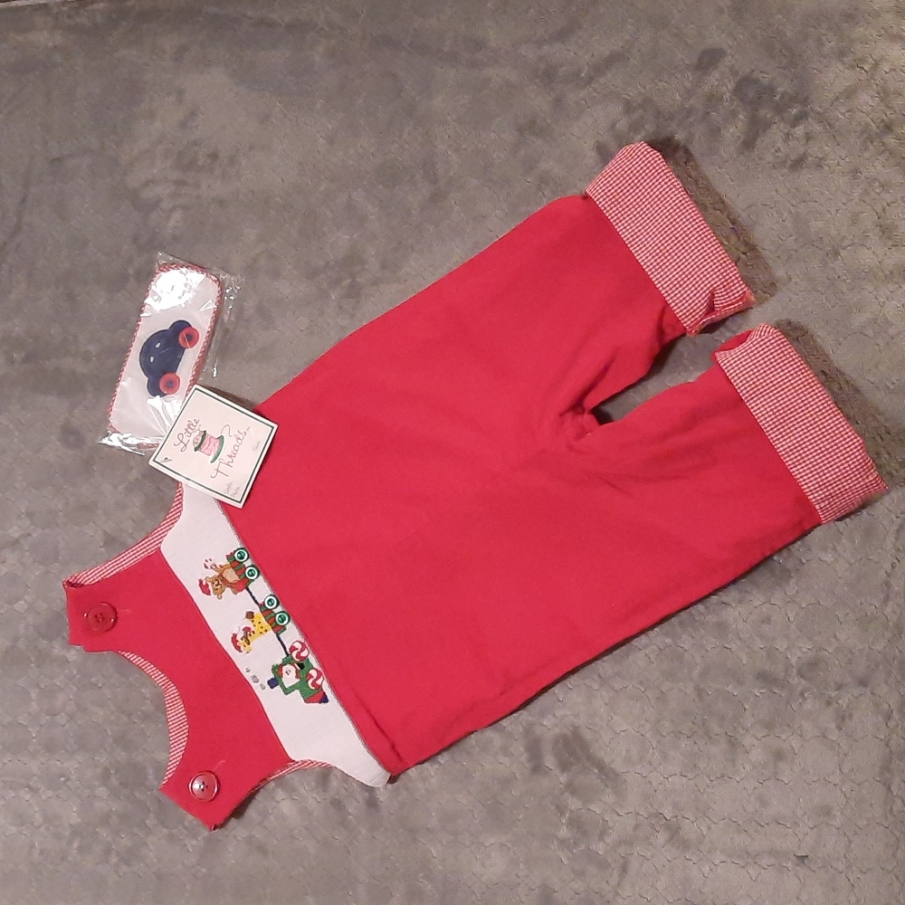 Little Threads Reversible Coveralls 9mo.